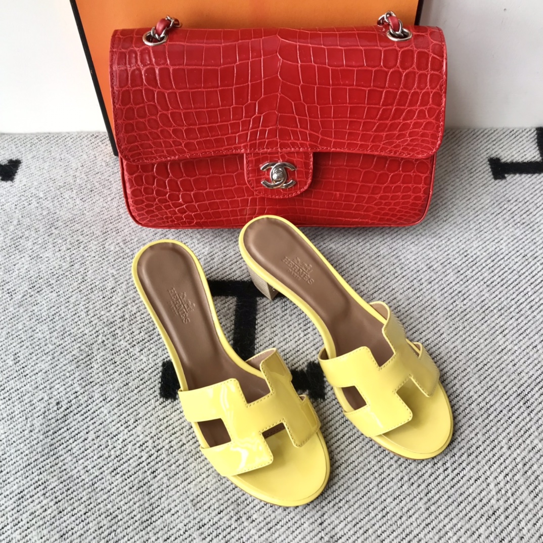 에르메스 올수공 오아시스 슬리퍼 샌들 페이던트 12